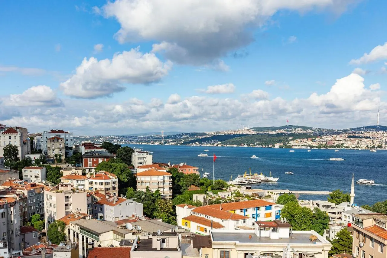 Central Apartment With Bosphorus View In Cihangir location